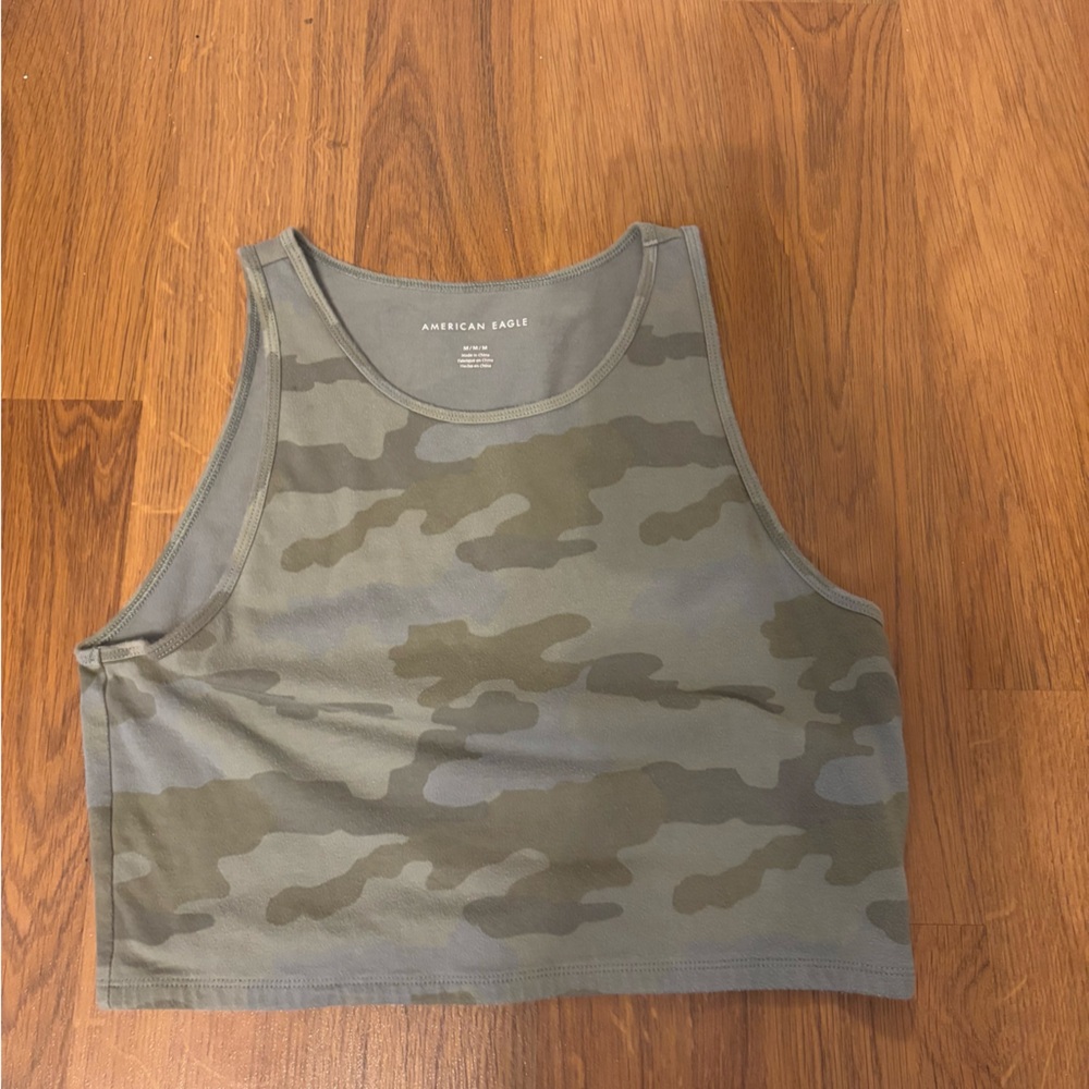 American Eagle camo tank top